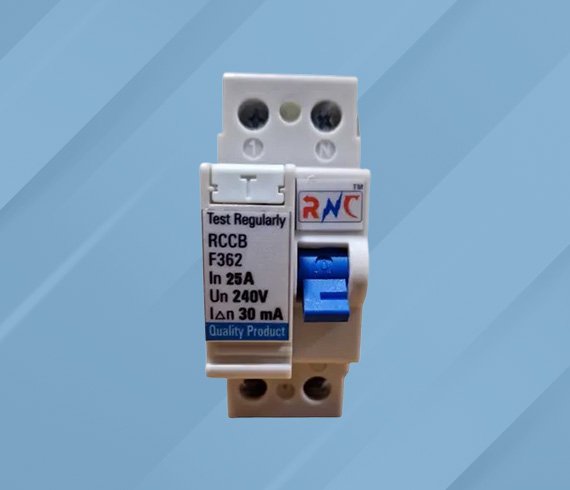 RCCB 30mA. 25 Amp RSEM 303 MCB 