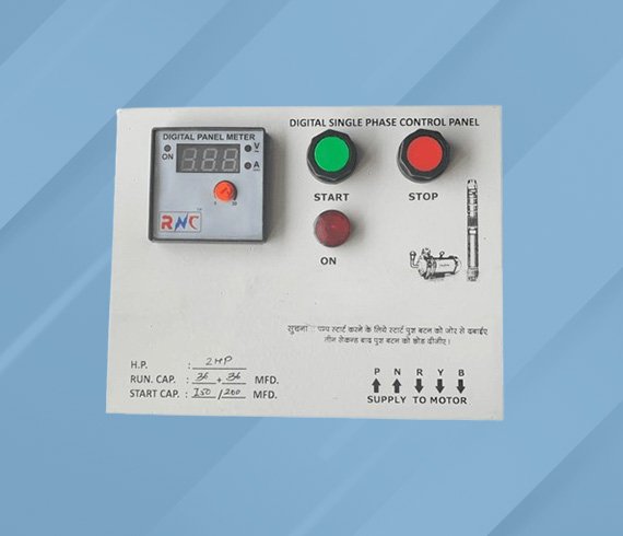 Single Phase Digital Auto Submersible Control Panel 1HP